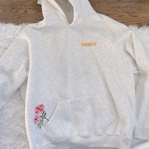 Heather grey dandy hoodie